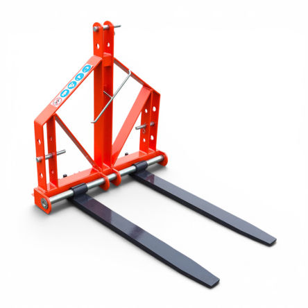 Widły paletowe, PF700, 3pkt. Kat1. 700kg., na Tuza