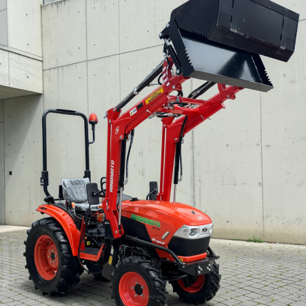 HINOMOTO HM-275, 25KM, 4x4, Manualna skrzynia, HOMOLOGACJA, Ładowacz czołowy 4w1