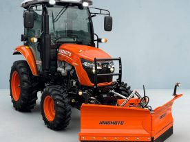 HINOMOTO LX504E,  KABINA, klima, 4x4,50hp,HOMOLOGACJA UE,  bogate wyposażenie. TUZ z Pług strzałka 200cm
