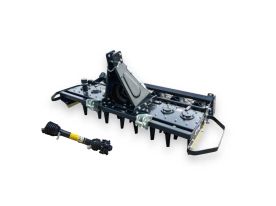 Brona aktywna,  LXG130 , 130mm roboczych,  Wałek w zestawie