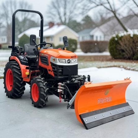 Hinomoto HM3025, 25hp, 4x4, SPECIAL edition, Przedni Tuz z WOM, Pług 130,HOMOLOGACJA