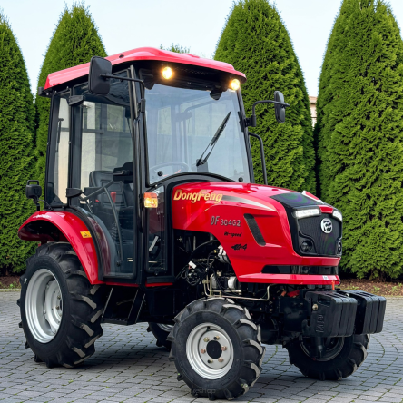 DONGFENG DF-304G2, KABINA Ogrzewanie BARTESKO,  25hp, 4x4, REWERS, Fabrycznie NOWY traktor, HOMOLOGACJA UE