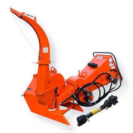 Rozdrabniacz do gałęzi, RĘBAK,  MATENG BRAWN160, z podajnikiem,  do 150mm