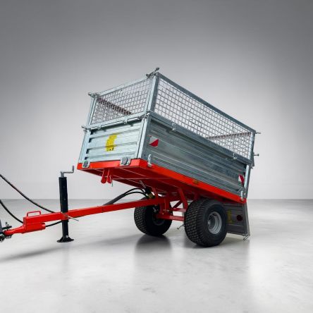Przyczepa z nadstawkami do mini traktorków „DKM ” 1500 kg