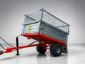 Przyczepa z nadstawkami do mini traktorków „DKM ” 1500 kg
