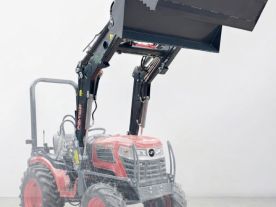 Ładowacz czołowy, Samopoziomujący.  Odpinany , Łyżka 4w1,  do Hinomoto serii HM3030
