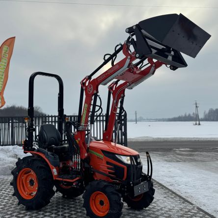 Hinomoto HM255,25hp, 4x4,Manual, silnik Yanmar 3tnv, Japońska jakośc, Ładowacz czołowy 4w1